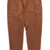 Rhie - Bronze Satin Pleated Trousers Sz 4