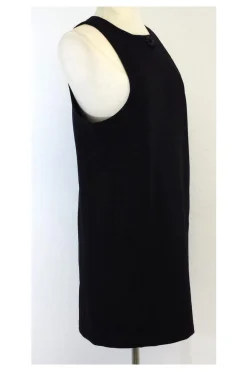 Robert Rodriguez - Black Pinafore Shift Dress Sz 6