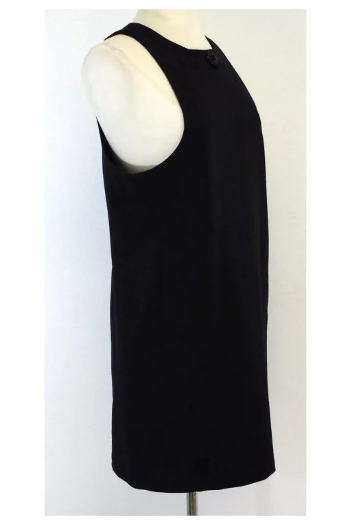 Robert Rodriguez - Black Pinafore Shift Dress Sz 6