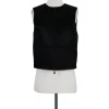 Robert Rodriguez - Black Ribbed Zip Top Sz 6