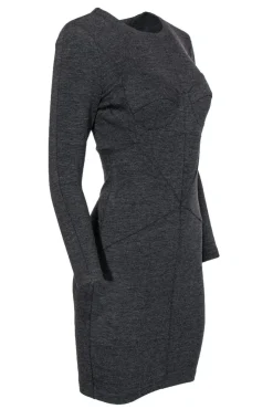 Robert Rodriguez - Charcoal Bodycon Dress Sz 4