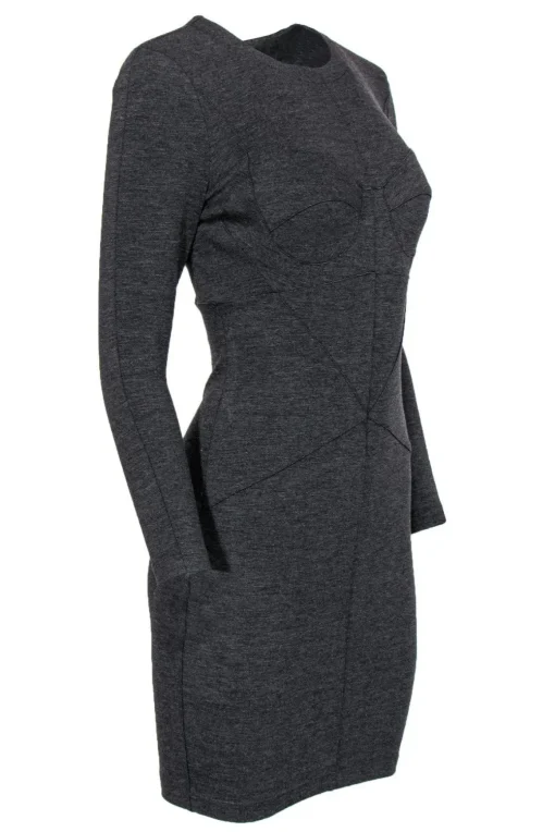 Robert Rodriguez - Charcoal Bodycon Dress Sz 4