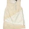 Robert Rodriguez - Cream & White Lace Tiered Tank Sz 4