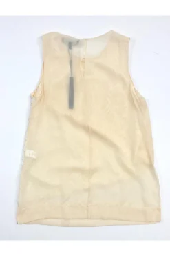 Robert Rodriguez - Cream & White Lace Tiered Tank Sz 4