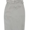 Robert Rodriguez - Cream Pinstripe Skirt Sz 12