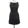 Robert Rodriguez - Dark Grey Pleat Design Dress Sz 0