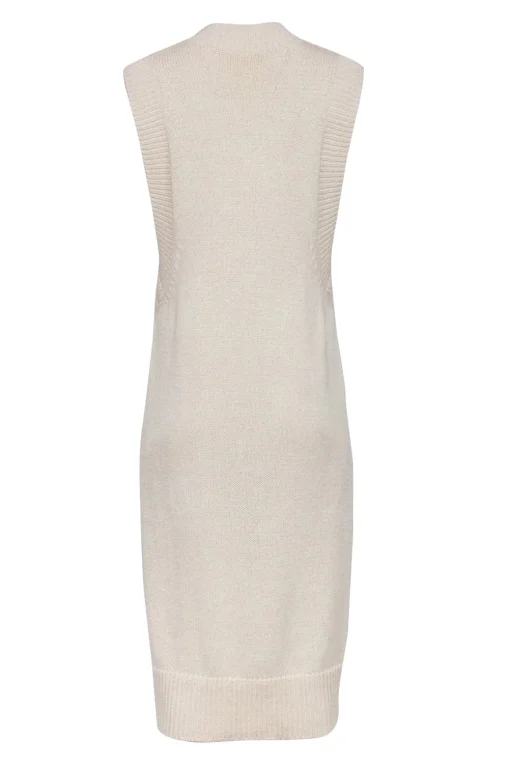 Rodebjer -  Cream Knit Sleeveless Dress Sz XS