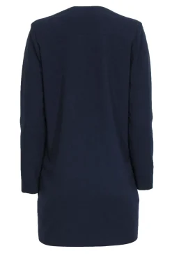 Rodebjer - Navy Blazer Dress w/ Double Breasted Buttons & Deep V-Neckline Sz XS