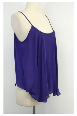 Rory Beca - Purple Silk Tank Sz S