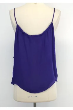 Rory Beca - Purple Silk Tank Sz S