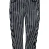 RtA - Black & Silver Pin Stripe Pants Sz 10