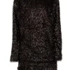 RtA - Black Sparkle Tinsel "Corina" Dress Sz L