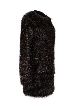 RtA - Black Sparkle Tinsel "Corina" Dress Sz L