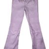 RtA - Violet Metallic Leather "Kiki" Pants Sz 6