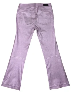 RtA - Violet Metallic Leather "Kiki" Pants Sz 6