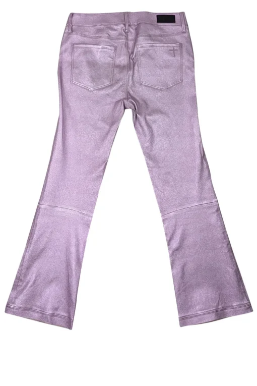 RtA - Violet Metallic Leather "Kiki" Pants Sz 6