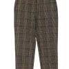 Sandro - Brown, Beige, Blue & Terracotta Plaid Trousers Sz 4