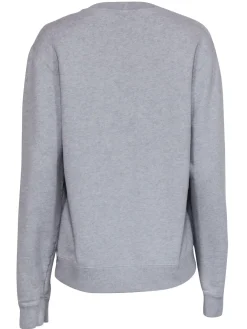 Sandro - Grey Crewneck Sweatshirt w/ Patch Sz M