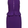 Sandro - Purple Sleeveless Peplum Dress Sz 6