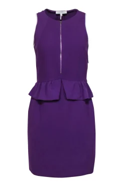 Sandro - Purple Sleeveless Peplum Dress Sz 6