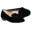 Scarosso - Black Velvet Loafers w/ Bow Accent Sz 8.5