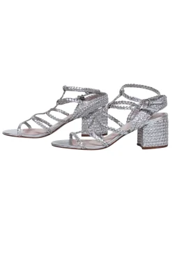 Schutz - Silver Braided 