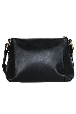See by Chloe - Black Leather & Suede Crossbody w/ Chain Handle