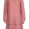 See by Chloe - Blush Pink Pleated Bottom Dress Sz 4