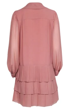 See by Chloe - Blush Pink Pleated Bottom Dress Sz 4