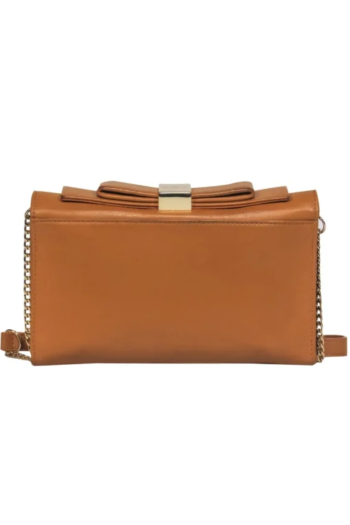 See by Chloe - Brown Leather Convertible Crossbody Wallet