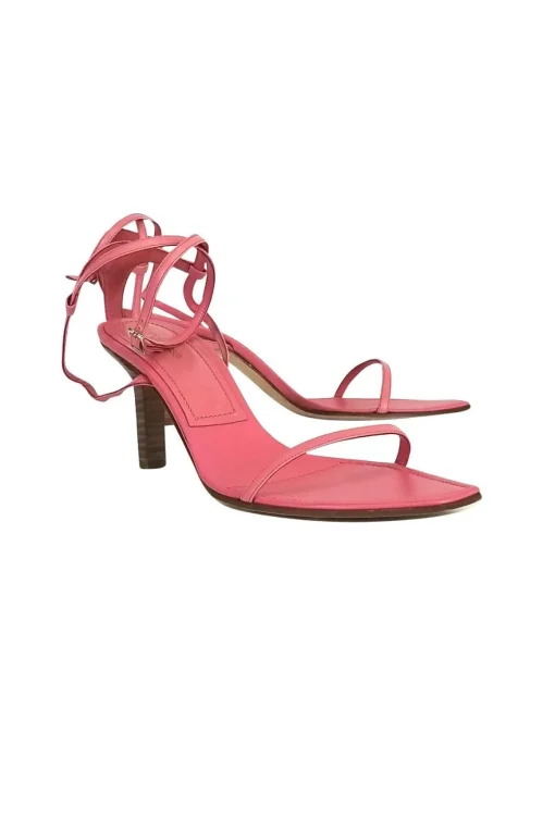 Sergio Rossi - Pink Strappy Heels Sz 9.5