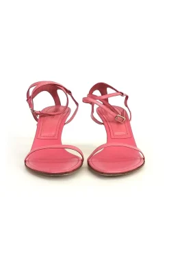 Sergio Rossi - Pink Strappy Heels Sz 9.5