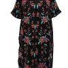 Sezane - Black Velvet w/ Pink, Orange, & Green Beaded Detail "Ema" Dress Sz 10
