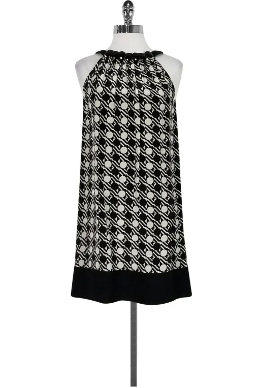 Shoshanna - Black & White Print Dress Sz 0