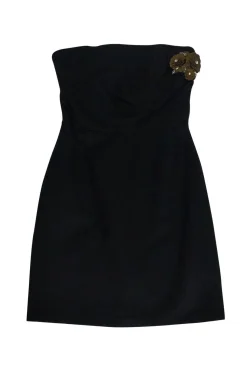 Shoshanna - Black Strapless Dress Sz 4