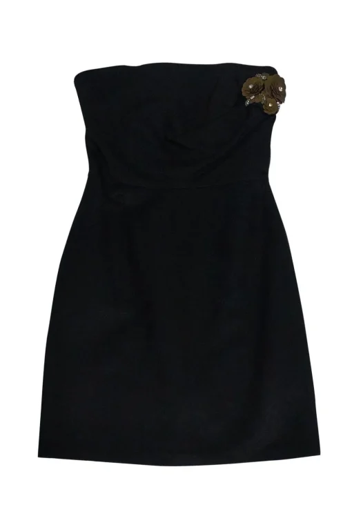 Shoshanna - Black Strapless Dress Sz 4