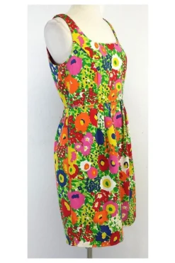 Shoshanna - Bright Floral Cotton Dress Sz 8
