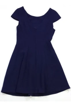 Shoshanna - Navy Embellished Fit & Flare Dress Sz 0