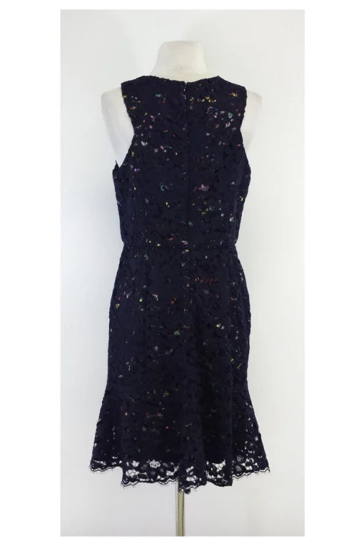 Shoshanna - Navy Lace Sleeveless Dress Sz 8