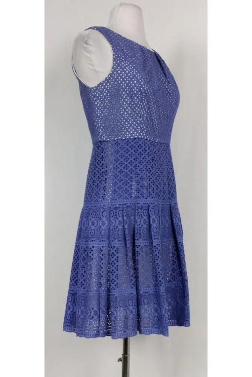 Shoshanna - Purple Lace Overlay Dress Sz 6