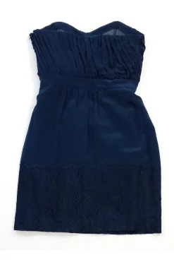 Shoshanna - Teal Strapless Silk Dress Sz 0