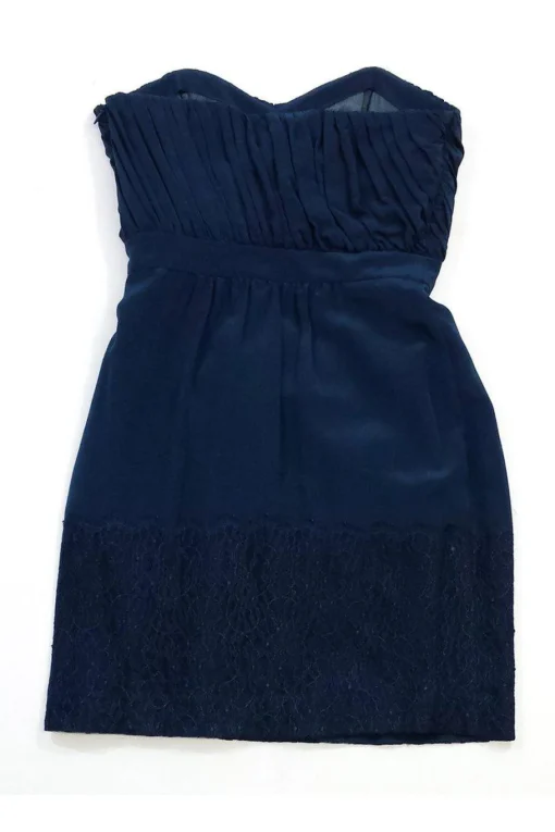 Shoshanna - Teal Strapless Silk Dress Sz 0