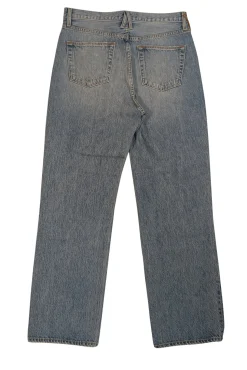 SLVRLAKE - Light Wash Straight Leg High Waisted Jeans Sz 14