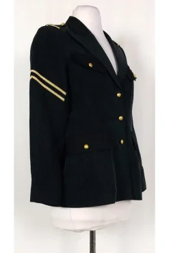 Smythe - Black w/ Gold Jacket Sz 4