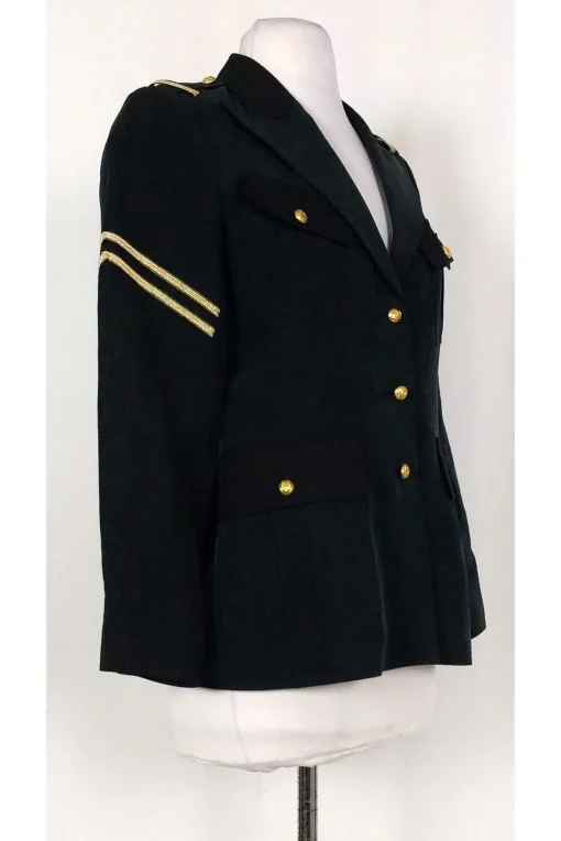 Smythe - Black w/ Gold Jacket Sz 4