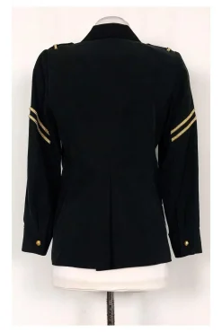 Smythe - Black w/ Gold Jacket Sz 4