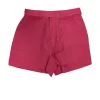 Solid & Striped - Fuchsia Linen Blend Belted Shorts Sz L