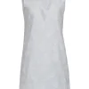 Sonia Rykiel - White Sleeveless 3D Floral Shift Dress Sz S