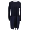 Sportmax - Navy Wool Knit Dress Sz 14