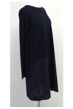 Sportmax - Navy Wool Knit Dress Sz 14